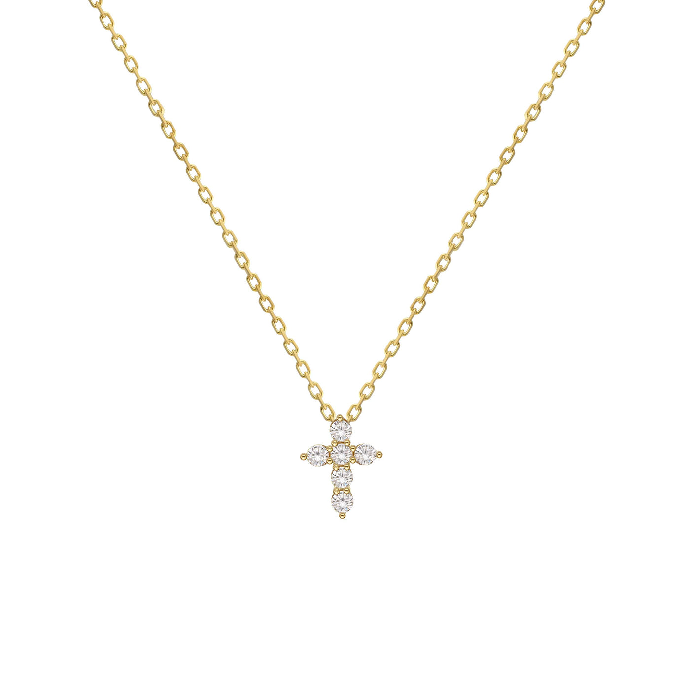Floating cross necklace Clearance