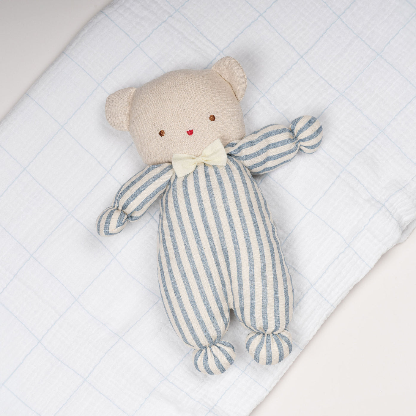 Alimrose Baby Ted Teddy Bear, Blue