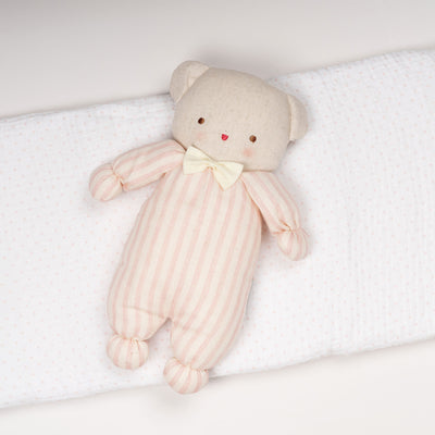 Alimrose Pink and White Dots Muslin Swaddle Blanket