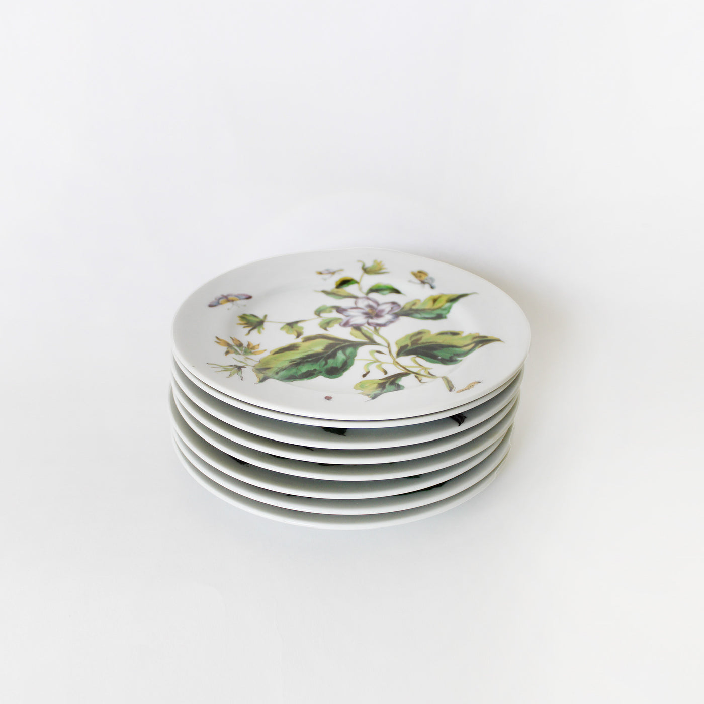 Exotic Plant Plate Set by Mottahedeh Design