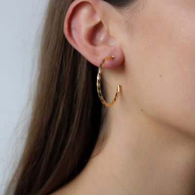 Sarah Hoop Earrings