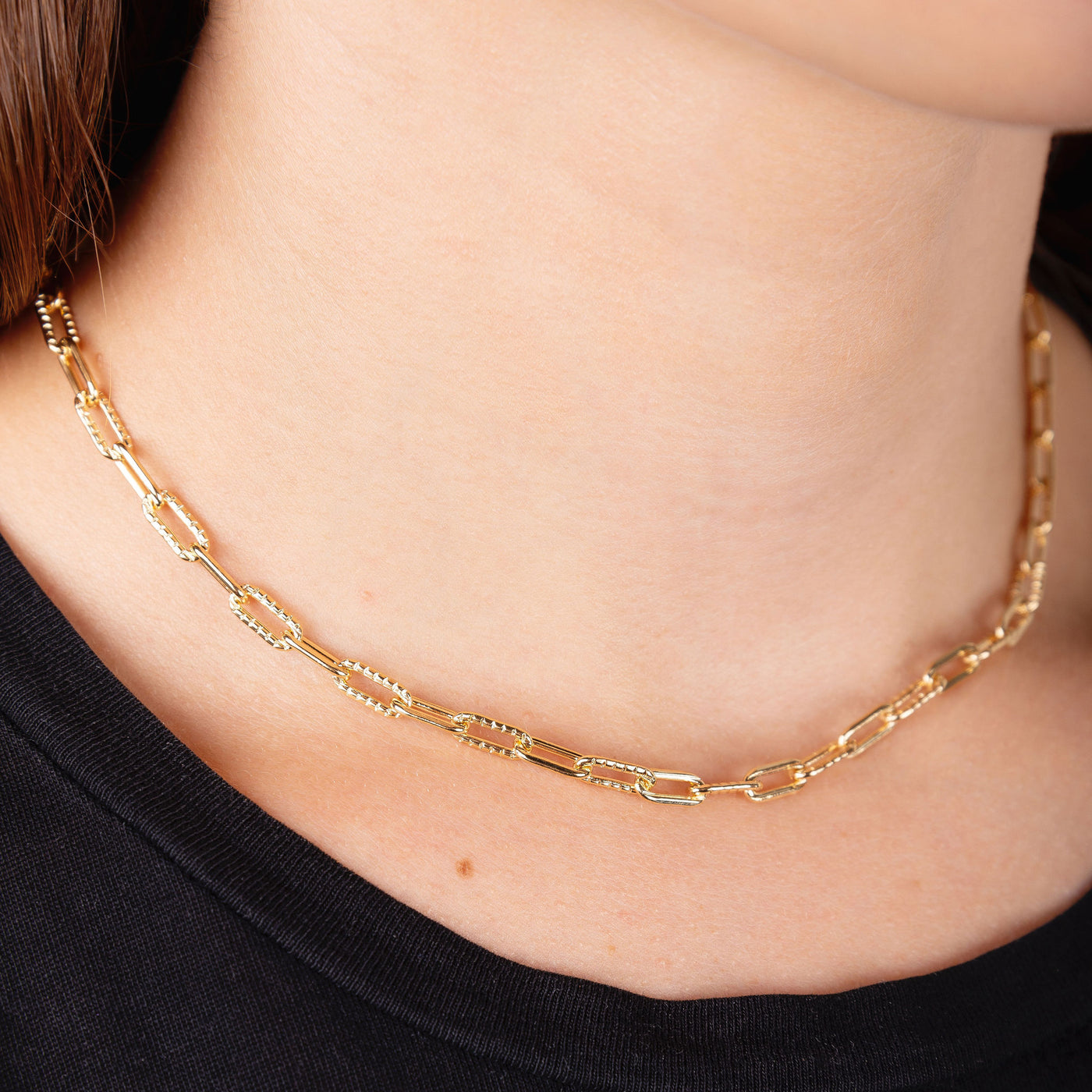 Reese Paperclip Necklace