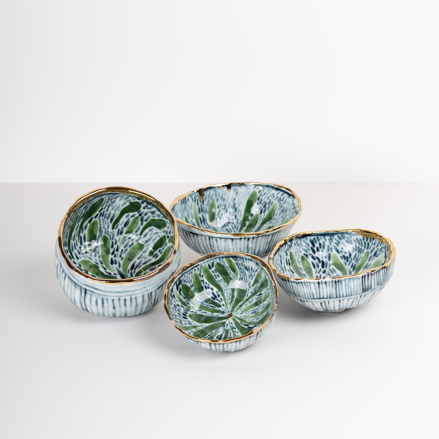 Sara Lerner Green Series Midi Lily Bowl