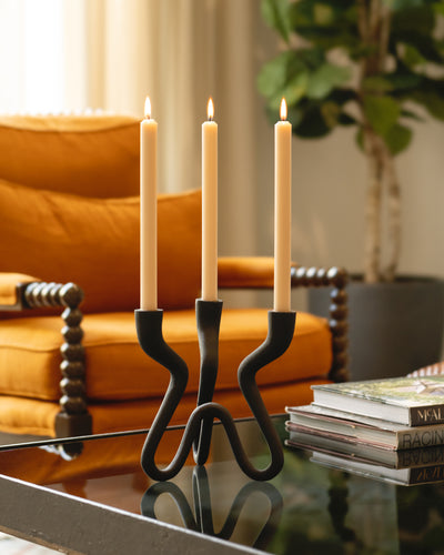 Triple Taper Candle Holder